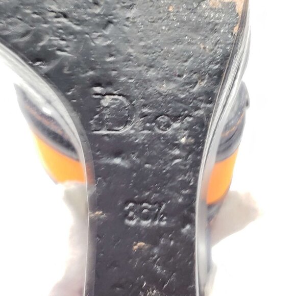 100% Authentic Christian Dior Limited Edition Sandal Wedge - Picture 12 of 12